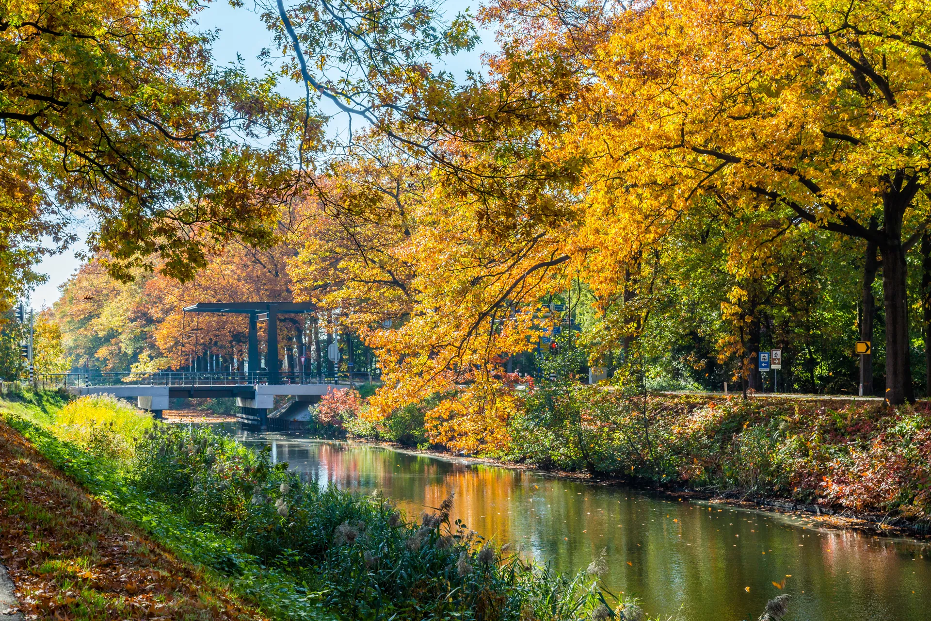 Herfst aan het Apeldoorns Kanaal