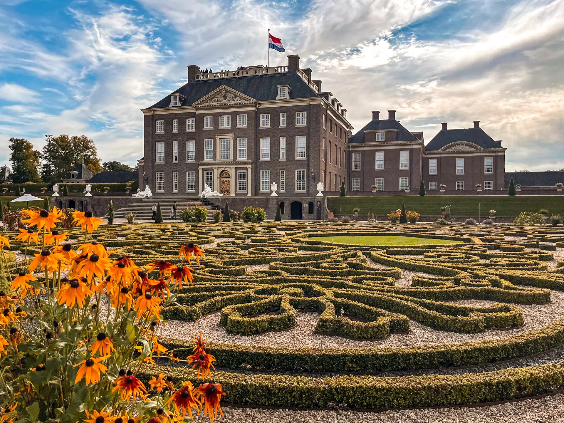Paleis Het Loo met tuin